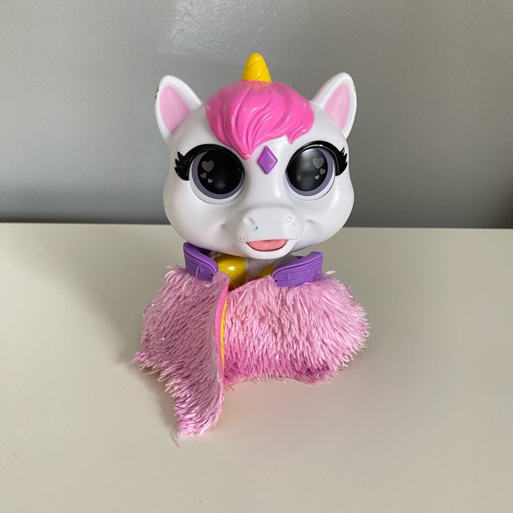 furReal Airina The Unicorn Color-Change Interactive Feeding Toy